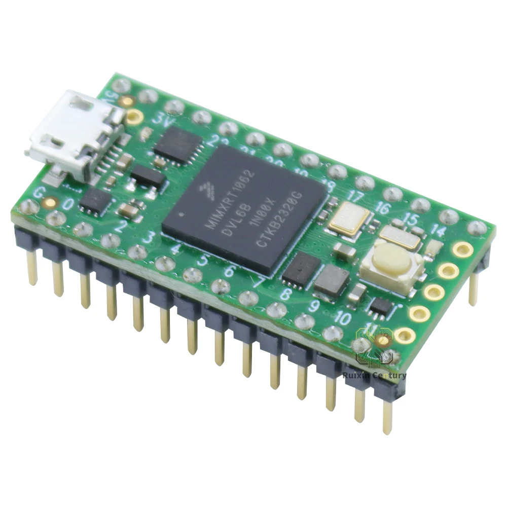 Фото Плата разработки Teensy 4.0 DEV-16997 с микроконтроллером NXP iMXRT1062 600 МГц ARM Cortex-M7, 1 МБ ОЗУ, 2 МБ Flash, оригинальная №3