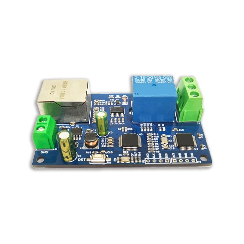 Проводное Ethernet Lan Control 1 выход Modbus RTU многофункциональный портативный релейный