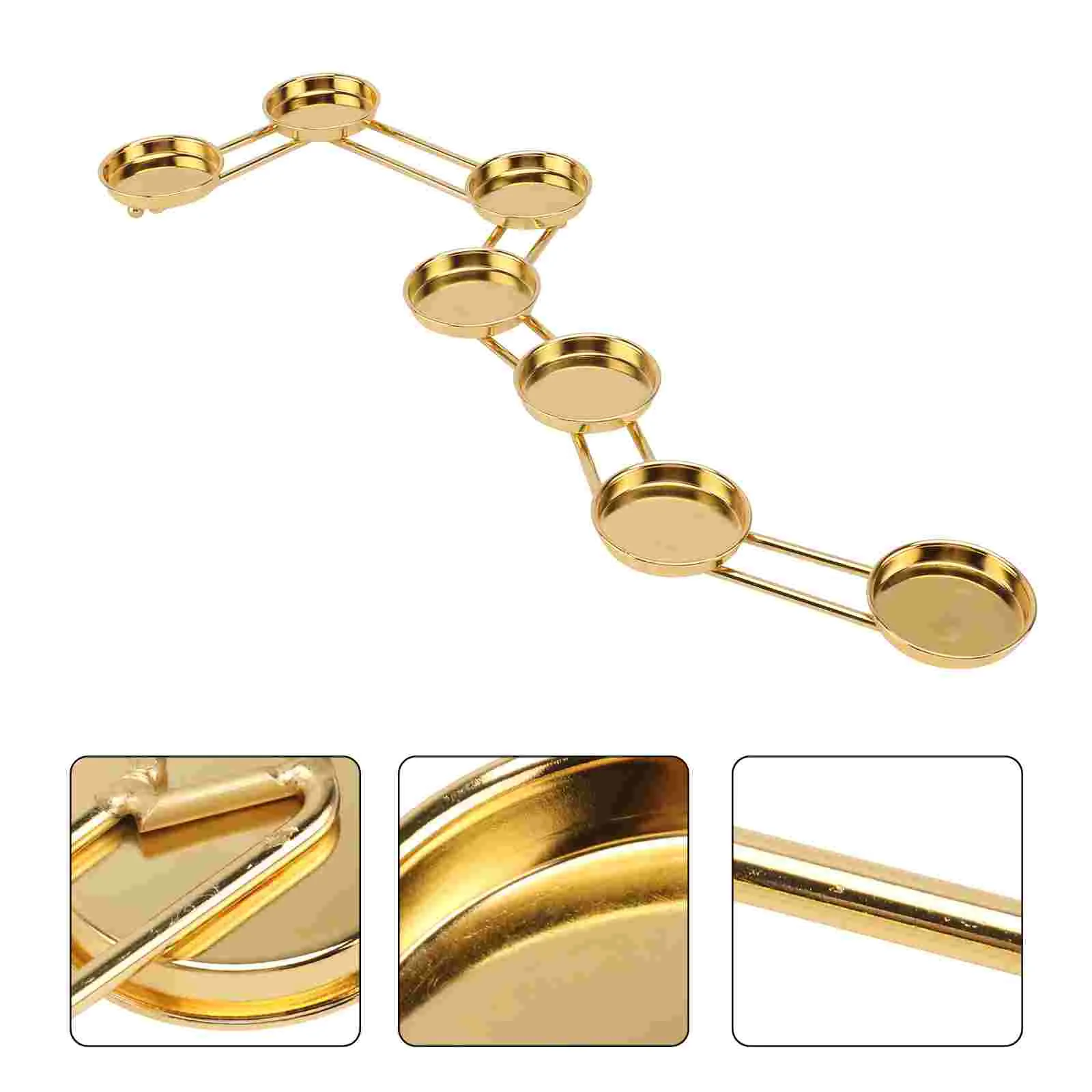 

1Pc Worship Candleholder Sacrificing Cup Offering (Golden)