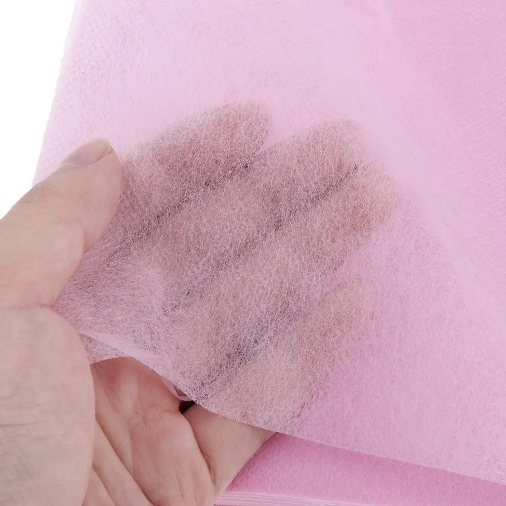 

Disposable Non-woven Cloth Face Hole Table Cover Headrest Beauty Salon Accs White B