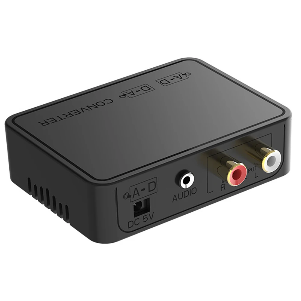 

Digital Coaxial Audio Converter Fiber Optic TV To Audio Spdif To Coaxial To 3.5 Double Lotus Digital To Analog Decoder