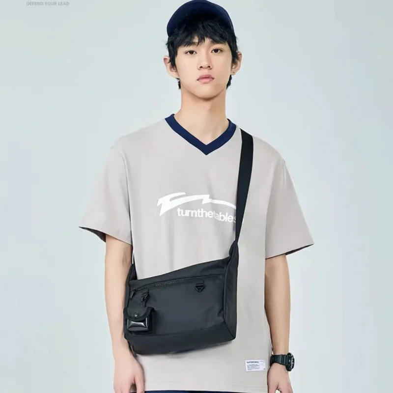 Japanese Harajuku Crossbody Bag Men's Functional Crossbody Shoulder Bag Women's Casual Chest Bag Fashion