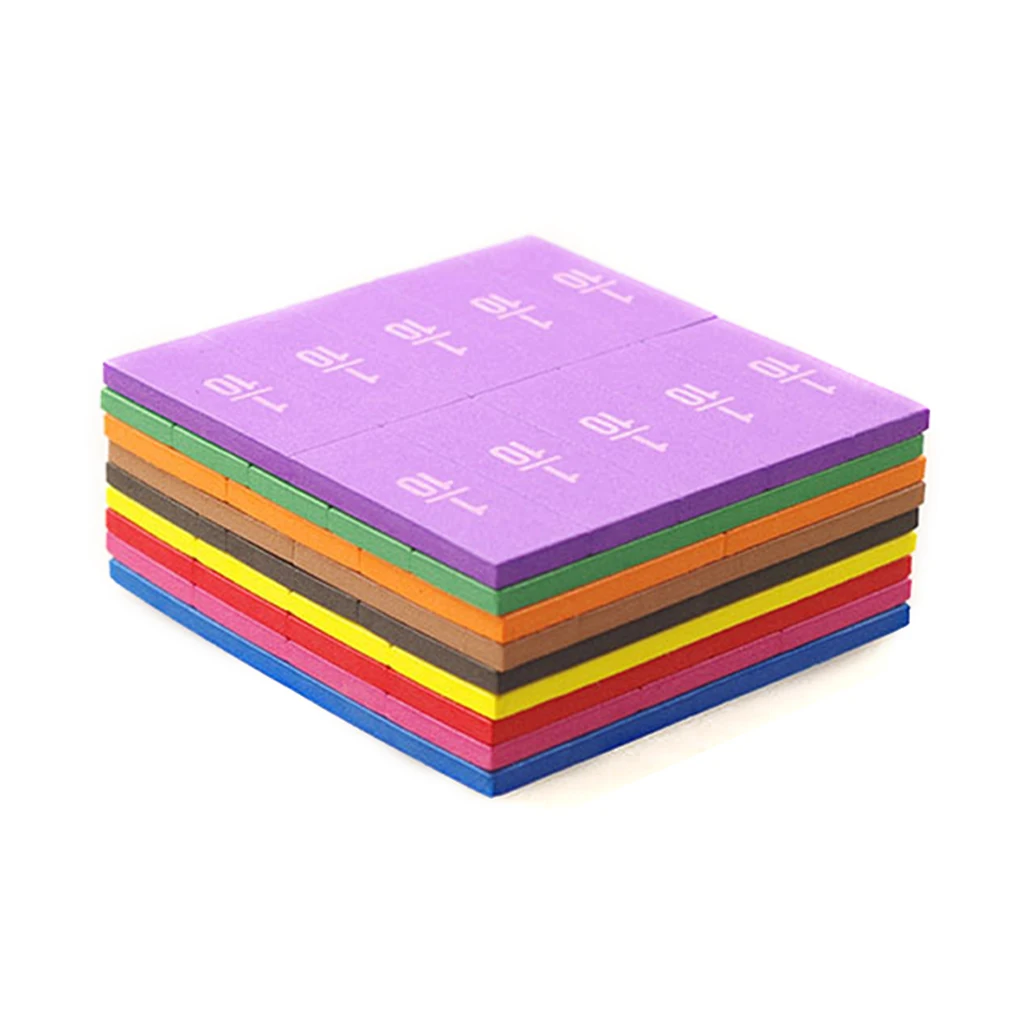 

Fraction Tiles EVA Colorful Mathematics Toy Learning Developmental Educational Teaching Tools Classroom Supplies