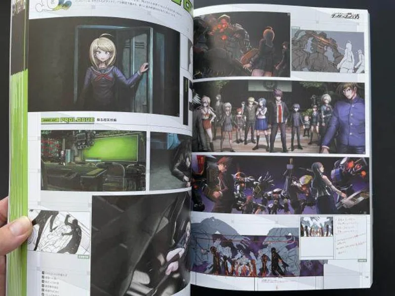 Фото Новая коллекция официальных материалов по Danganronpa V3: артбук «Убийственная гармония», супервысококачественная манга «Комаэда Нагито» для старшеклассников №3