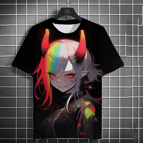 Мужская летняя футболка Bad Girl из полиэстера