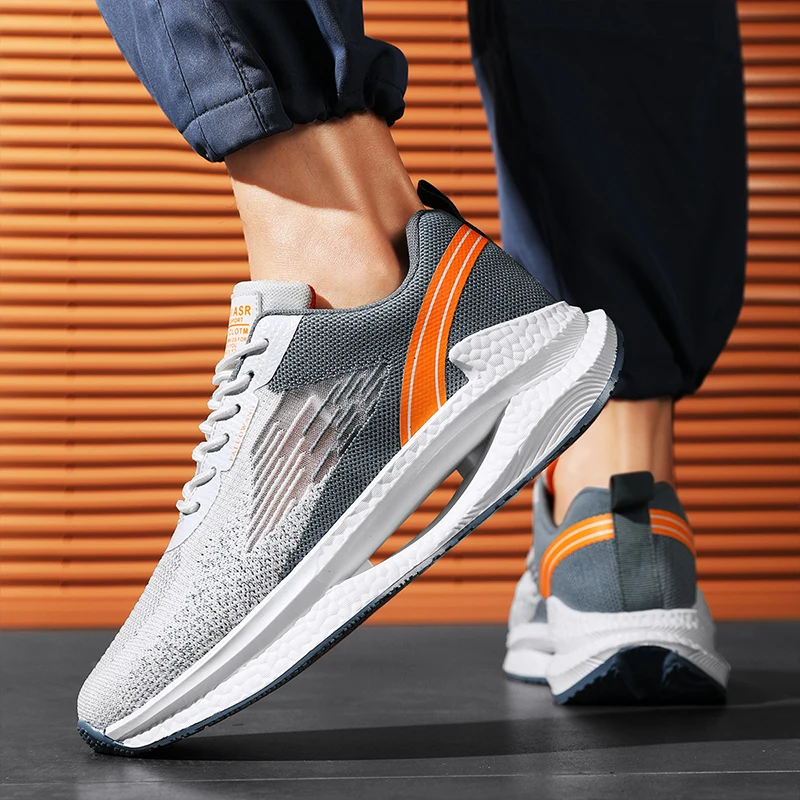 39-44 Breathable Men's Casual Sneakers Comfortable Adult Teenagers Outdoor Running Shoes Walking Shoes School Sports Shoes