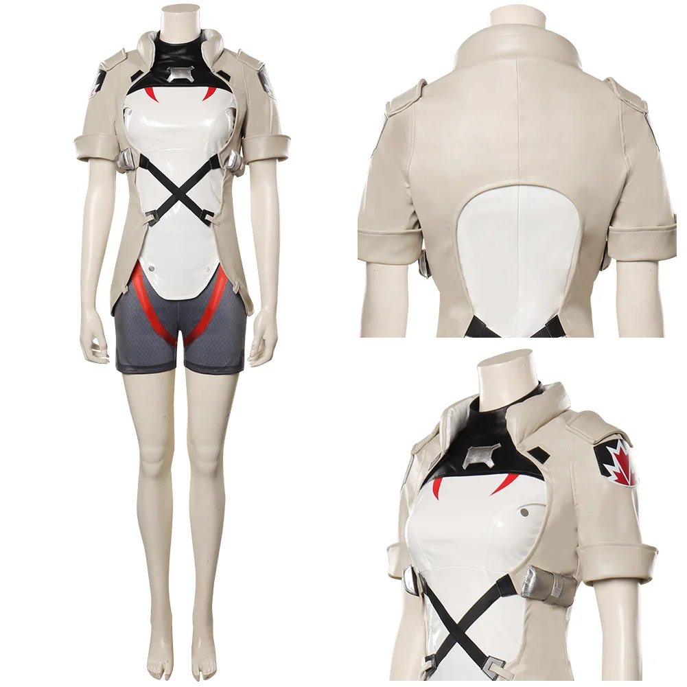 

OW Sojourn /Vivian Chase Cosplay Costume Outfits Halloween Carnival Suit