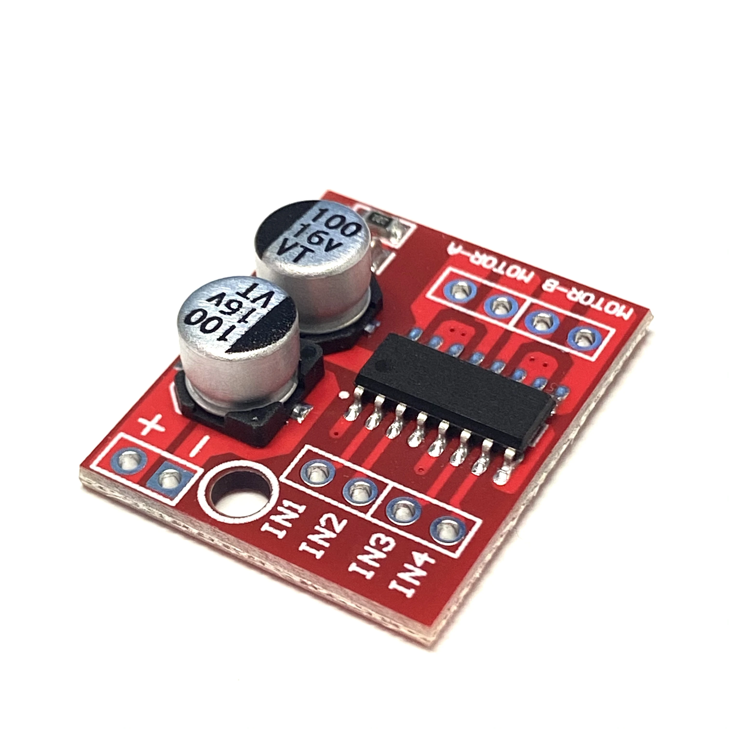 

2-Way Mini L298N DC Motor Drive Module Reversing PWM Speed Dual H Bridge Stepper Motor Mini L298N