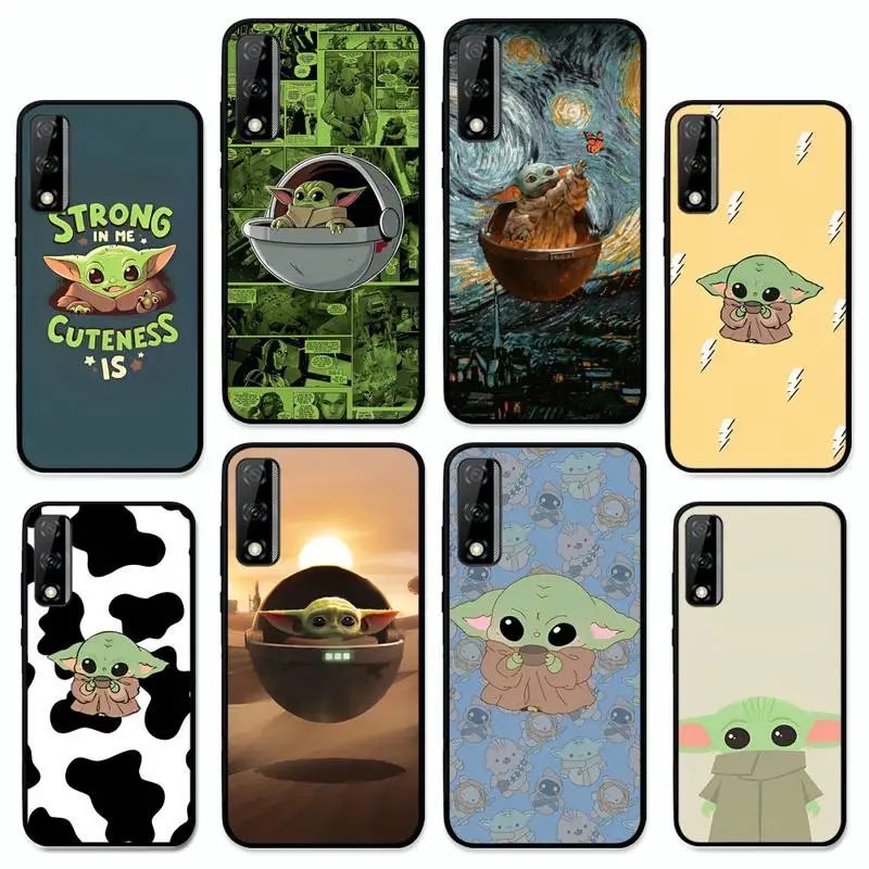

Disney Baby Yoda Phone Case for Huawei Y 6 9 7 5 8s prime 2019 2018 enjoy 7 plus