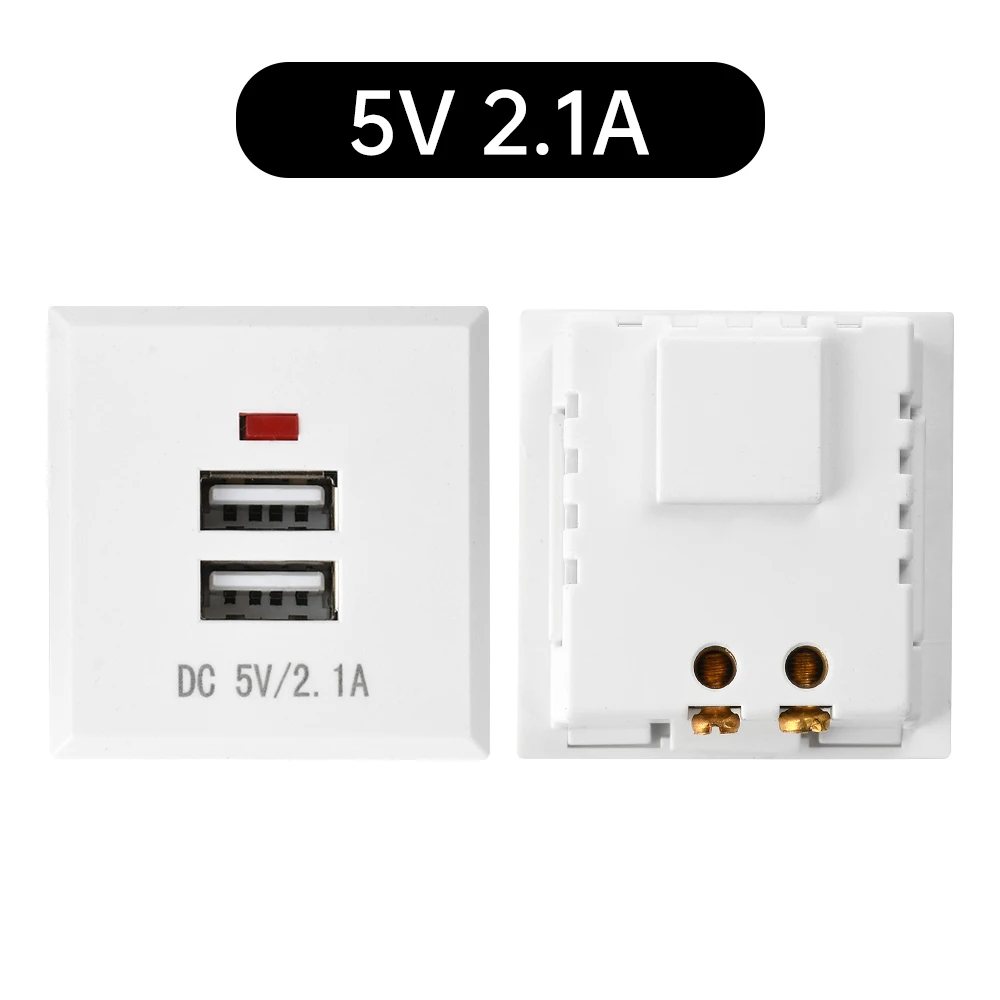 

Модуль розетки diymore двойной USB Type-C 5В 2.1А