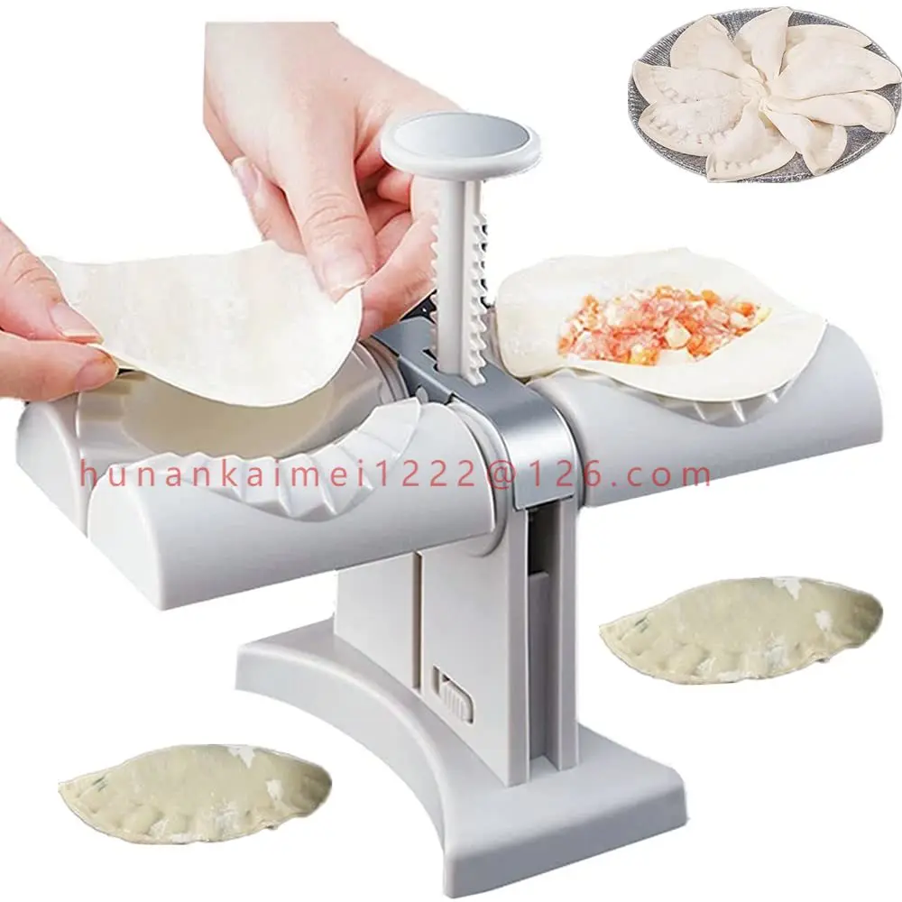 

Household Double Empanada Molde Automatic Stainless Steel Dumpling Maker Mould Dumpling Press Mold Kitchen Accessories