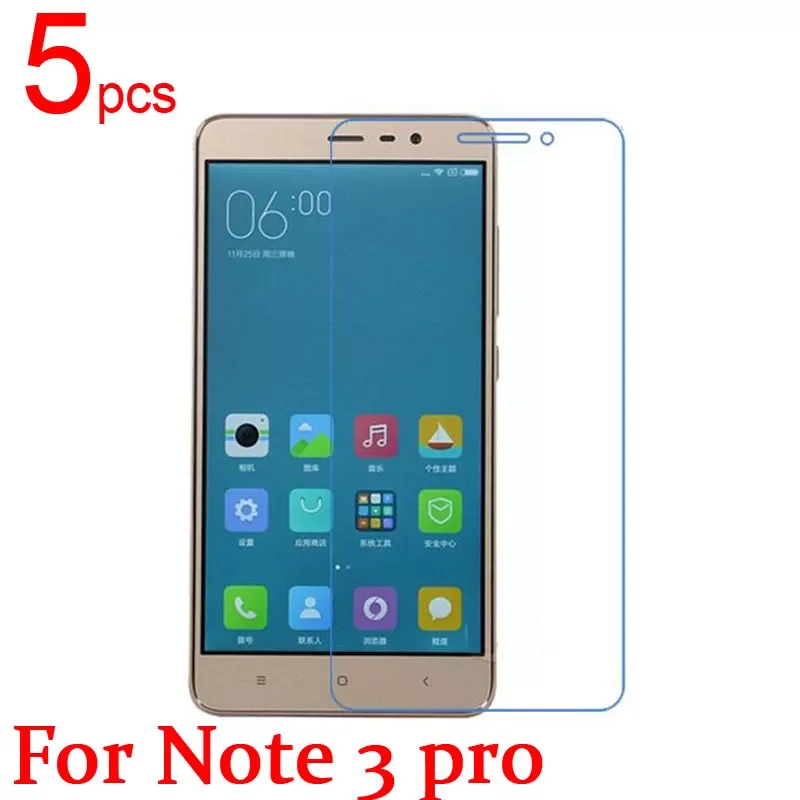 

5pcs Ultra Clear glossy/Matte/Nano anti-Explosion LCD Screen Protector Film Cover For Xiaomi Redmi Hongmi note 4 4X 1 2 3 pro