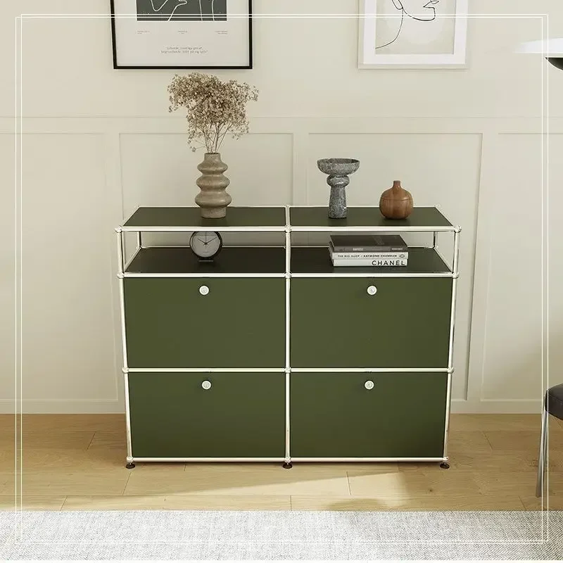 Современный USM шкаф для телевизора из нержавеющей стали модуль хранения