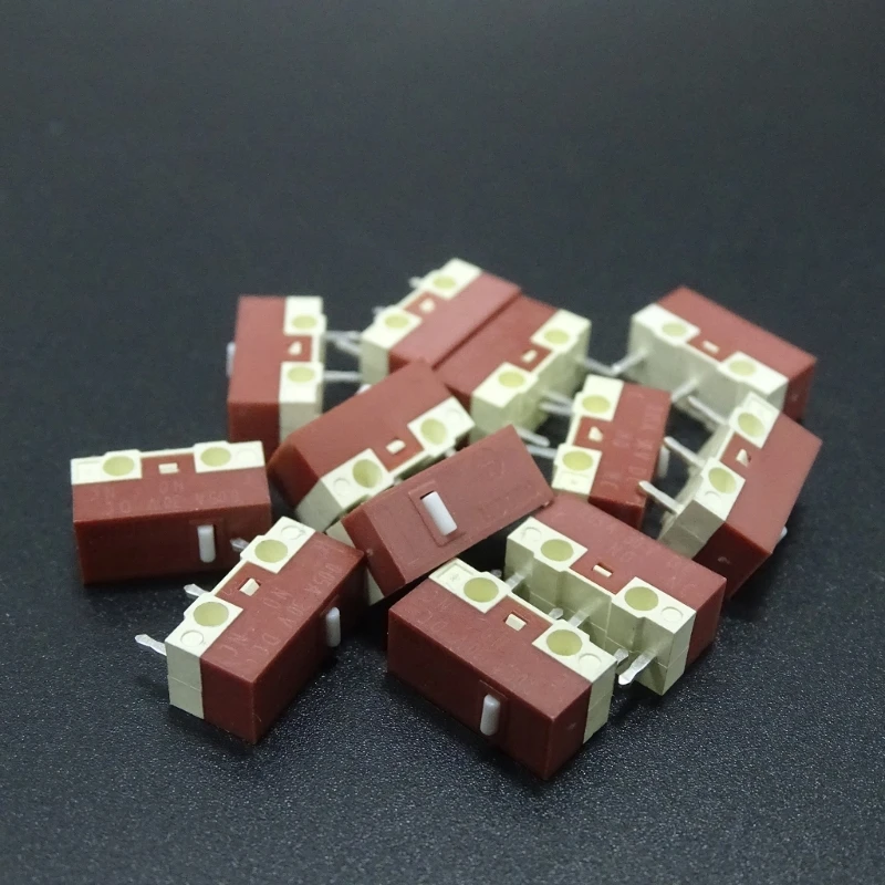 Микропереключатель для мыши оригинальный HUANO белая точка 5 м микропереключатель 8