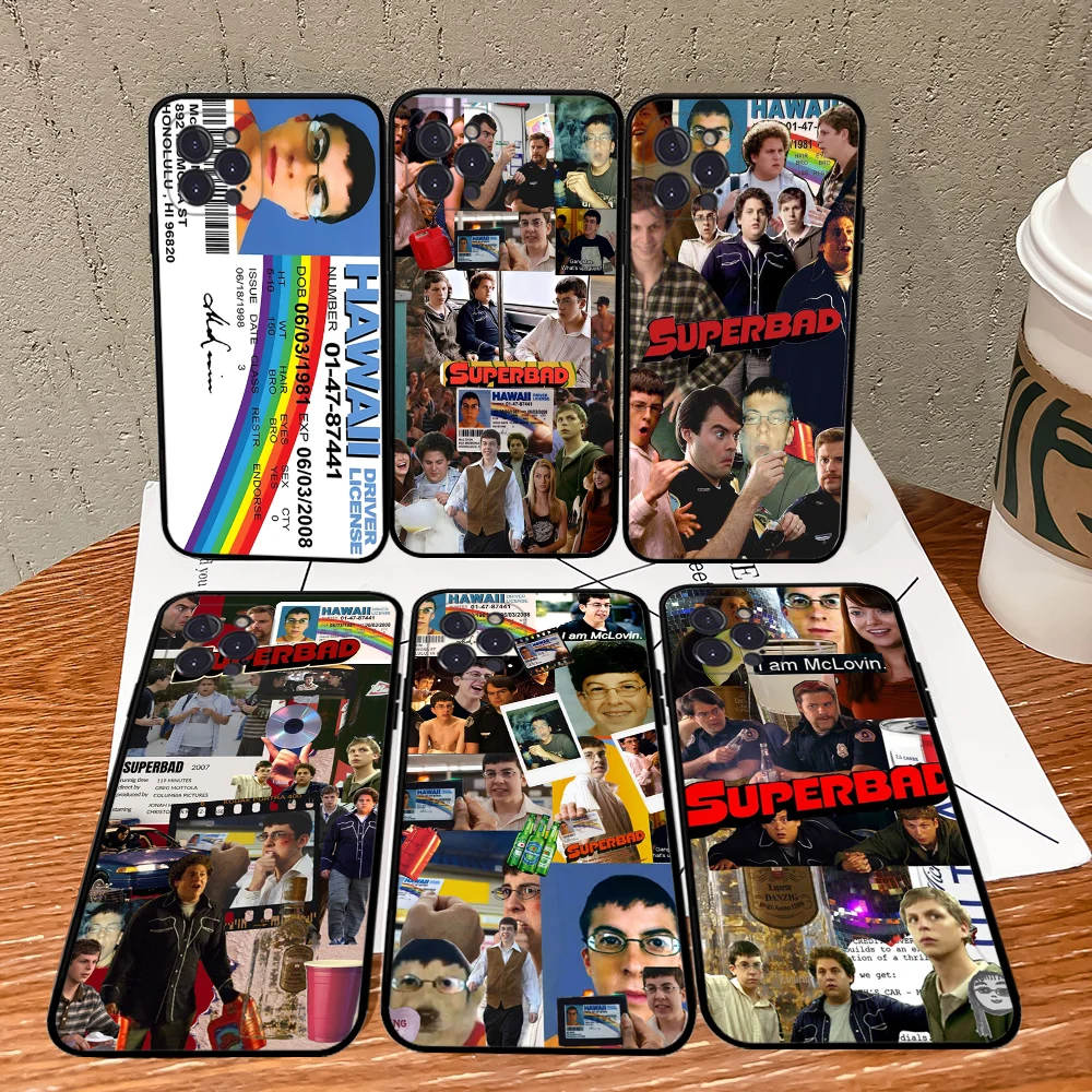 Чехол для телефона Mclovin Movie Superbad IPhone 16 15 14 11 12 13 Mini Pro XS Max чехол 6 7 8 Plus X Funda Shell