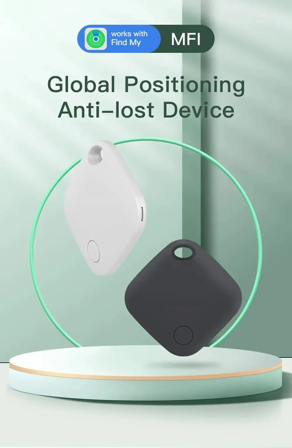 Smart Tag Airtag Tracker Bluetooth GPS Air Детский автомобильный поиск домашних животных для Apple Find