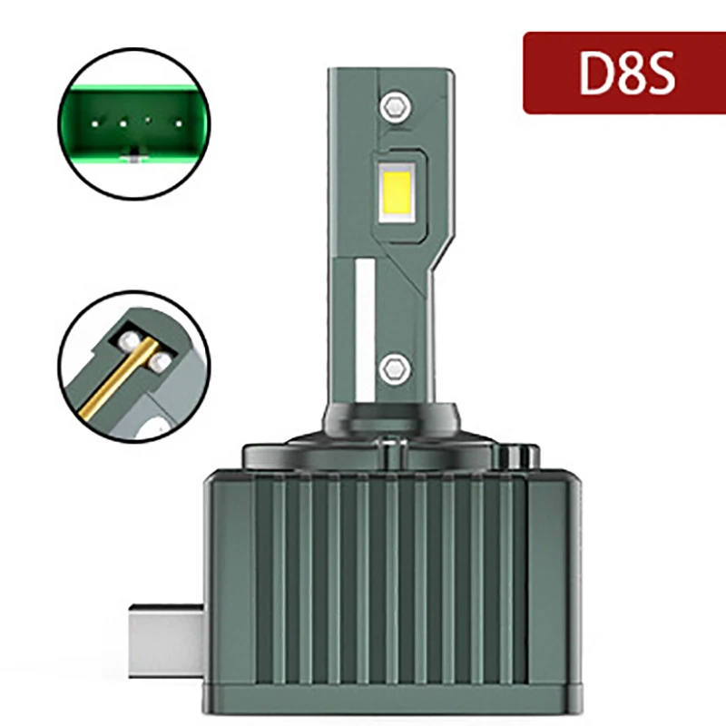 12000LM D3S D1S Автомобильные светодиодные фары Лампы D2S D4S D8S Транспортные средства