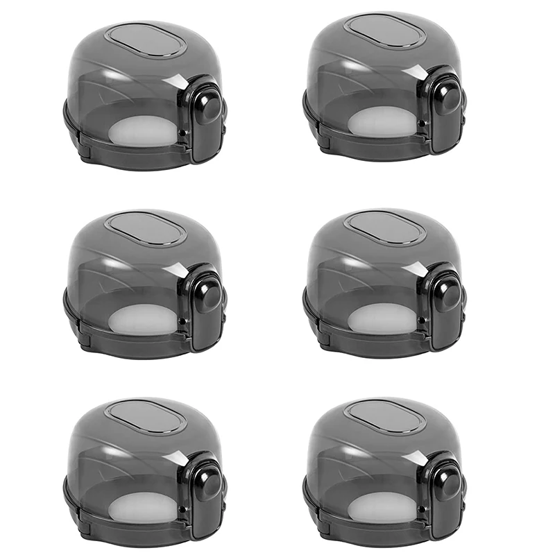 

6 упаковок крышек для ручек плиты, универсальная крышка для ручки кухонной плиты