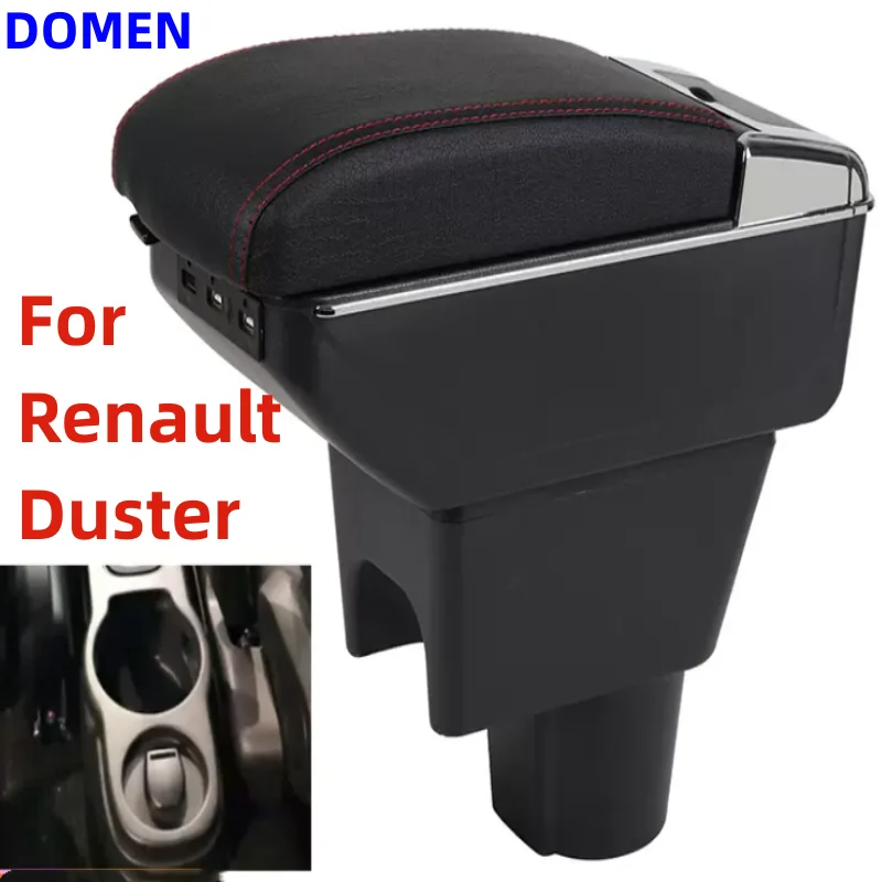 

Подлокотник для Renault Duster, подлокотник для dacia duster, автомобильный подлокотник, центральный контейнер для хранения, автомобильные аксессуары, ...