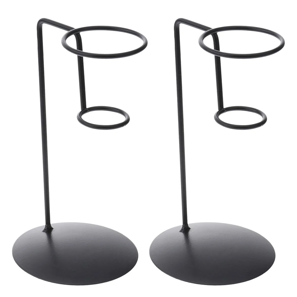 

Cone Holder Stand Rack Ice Cream Display Waffle Roll Cupcake Hand Fries Sushi French Serving Metal Snack Dessert Cones Basket