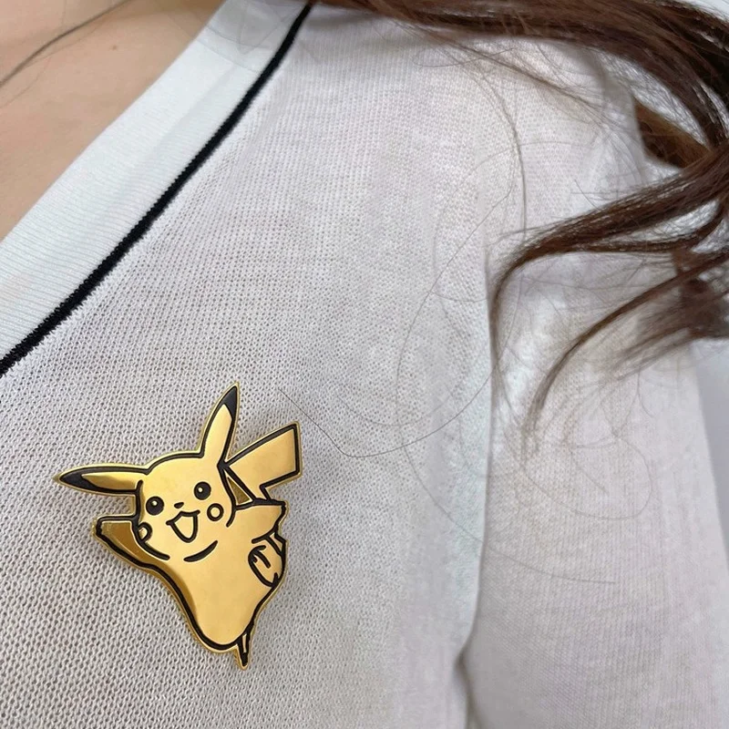 

Anime Cartoon Pokemon Enamel Pin Pikachu Geng Ghost Brooch Brooch Bag Clothes Universe Badge Collection Jewelry Children Gift