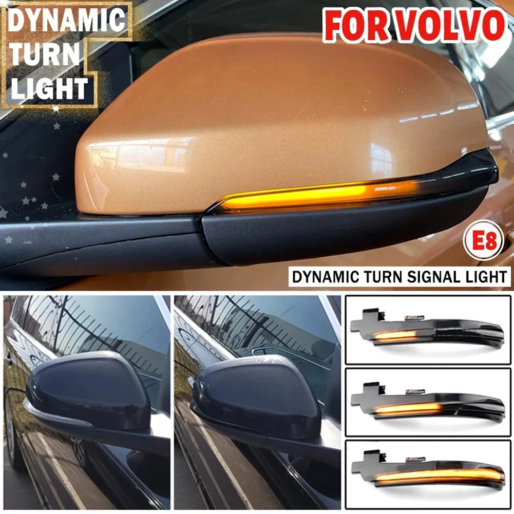 Для Volvo V40 CC II V60 S60 2011-2018 S80 V70 III автомобильный динамический фотосигнал поворота