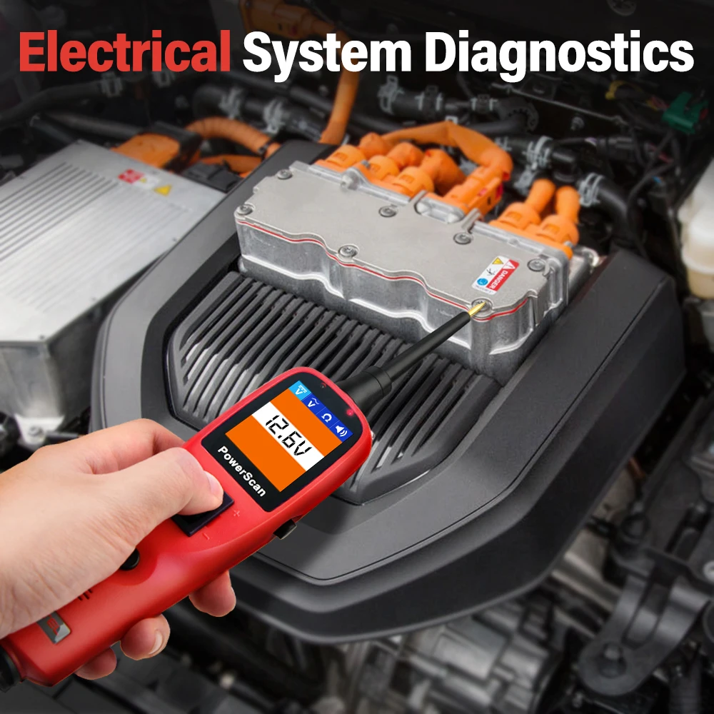 Фото Диагностический инструмент Autel PowerScan PS100 для электрических систем, тестер автомобильных цепей, набор для проверки электрических цепей 2025 года №2
