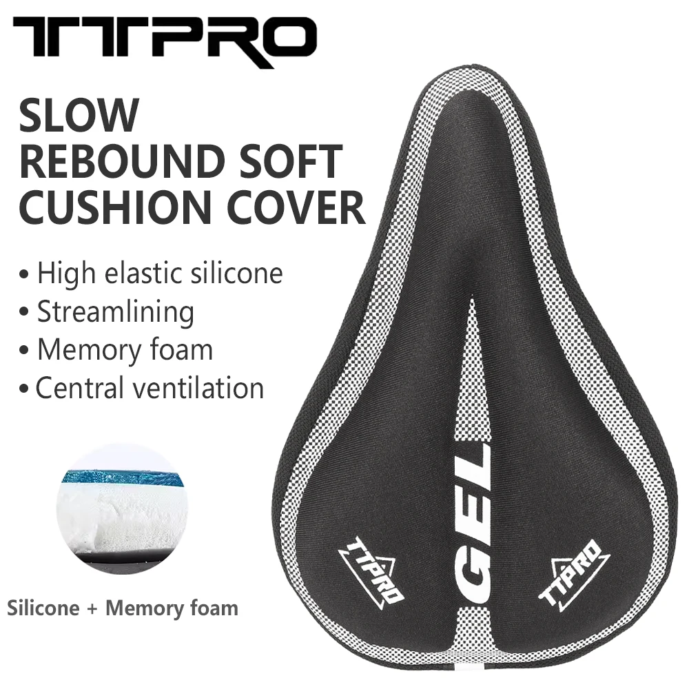 TTPRO 3D чехол на сиденье велосипеда с мягкой пенопластовой подкладкой MTB удобная