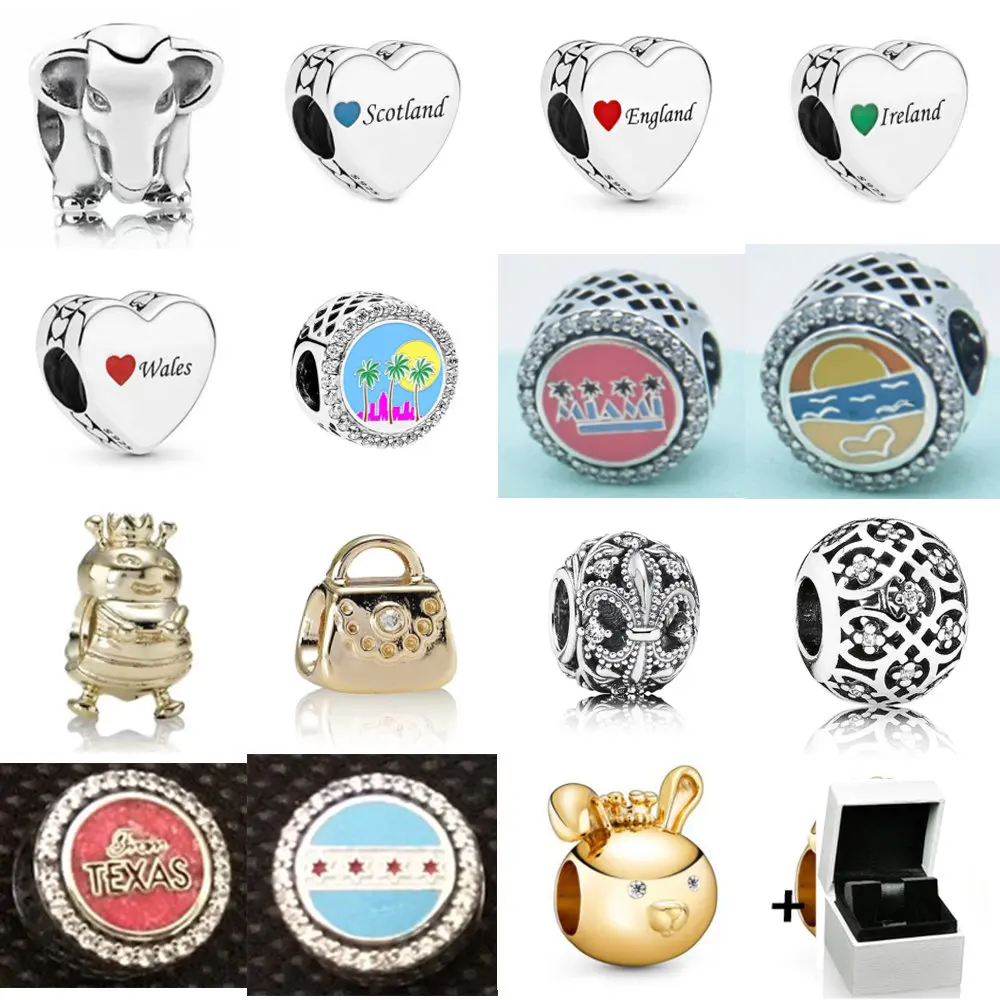 

Женский браслет из серебра 100% пробы, с буквами сердца