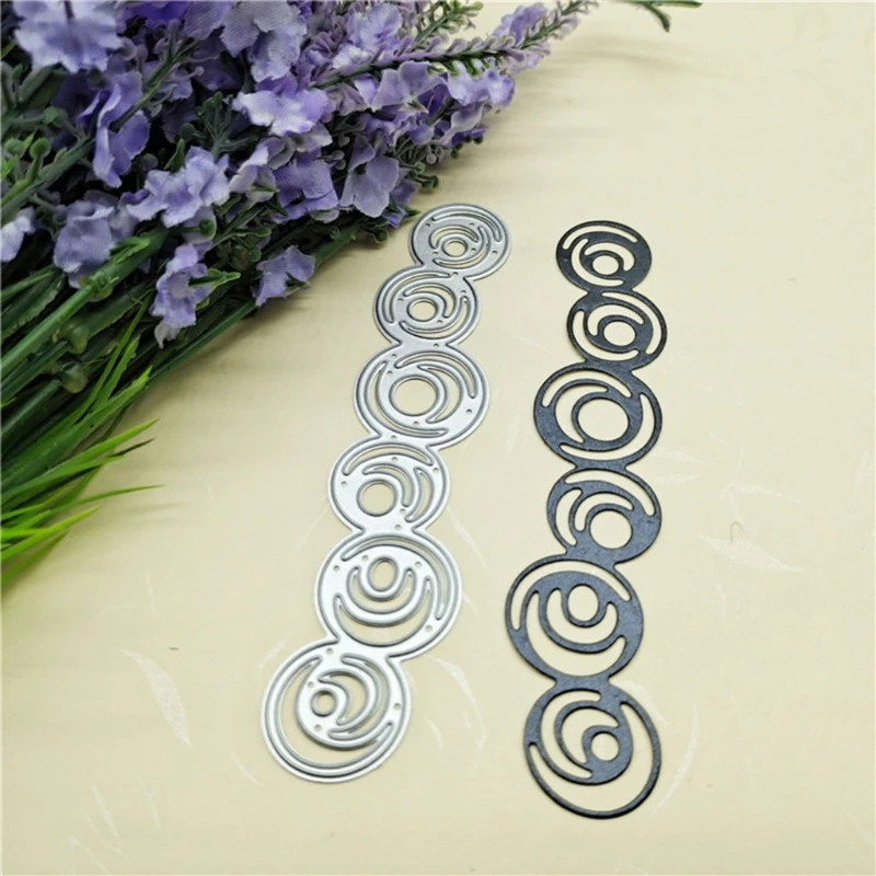 Круглая рамка металлические штампы ремесленные высечки трафарет сделай сам