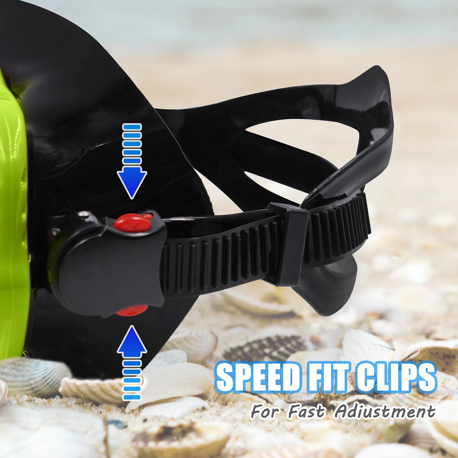 Маска для подводного плавания плавательные очки профессиональная маска