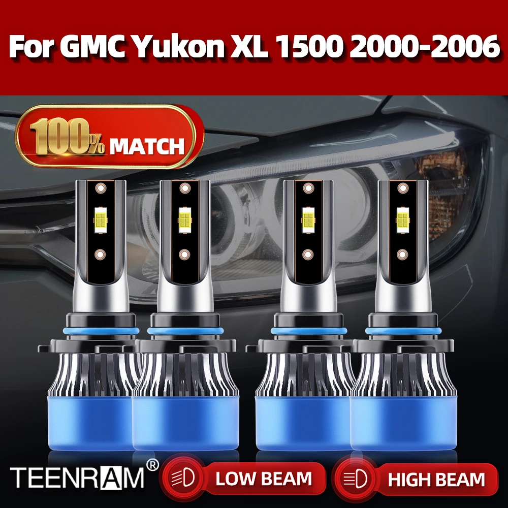 

Canbus Led Car Headlight 240W 40000LM High Low Beam Auto Headlamp 12V 6000K For GMC Yukon XL 1500 2000-2002 2003 2004 2005 2006