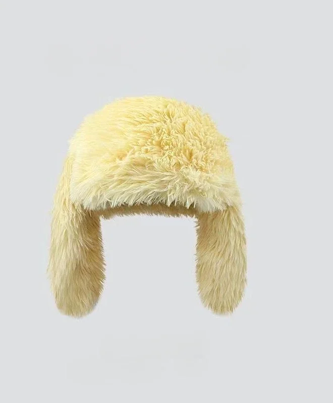 Маленькая милая розово-Красная Шапка Baotou с длинными кроличьими ушками женская