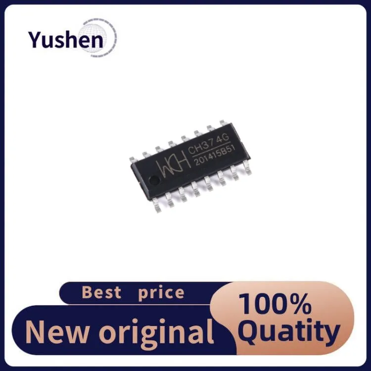 

10PCS Genuine CH374G USB Bus Interface Chip SOP-16 Microcontroller IC Chips