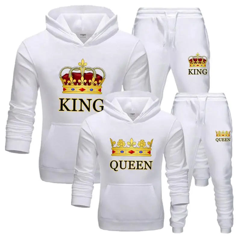 

Spring Autumn Men's Casual Hoody Suits Sportswear Harajuku Men Women Tracksuit Hoodies Set Sweatshirt+Sweatpant 2 Pieces Suit