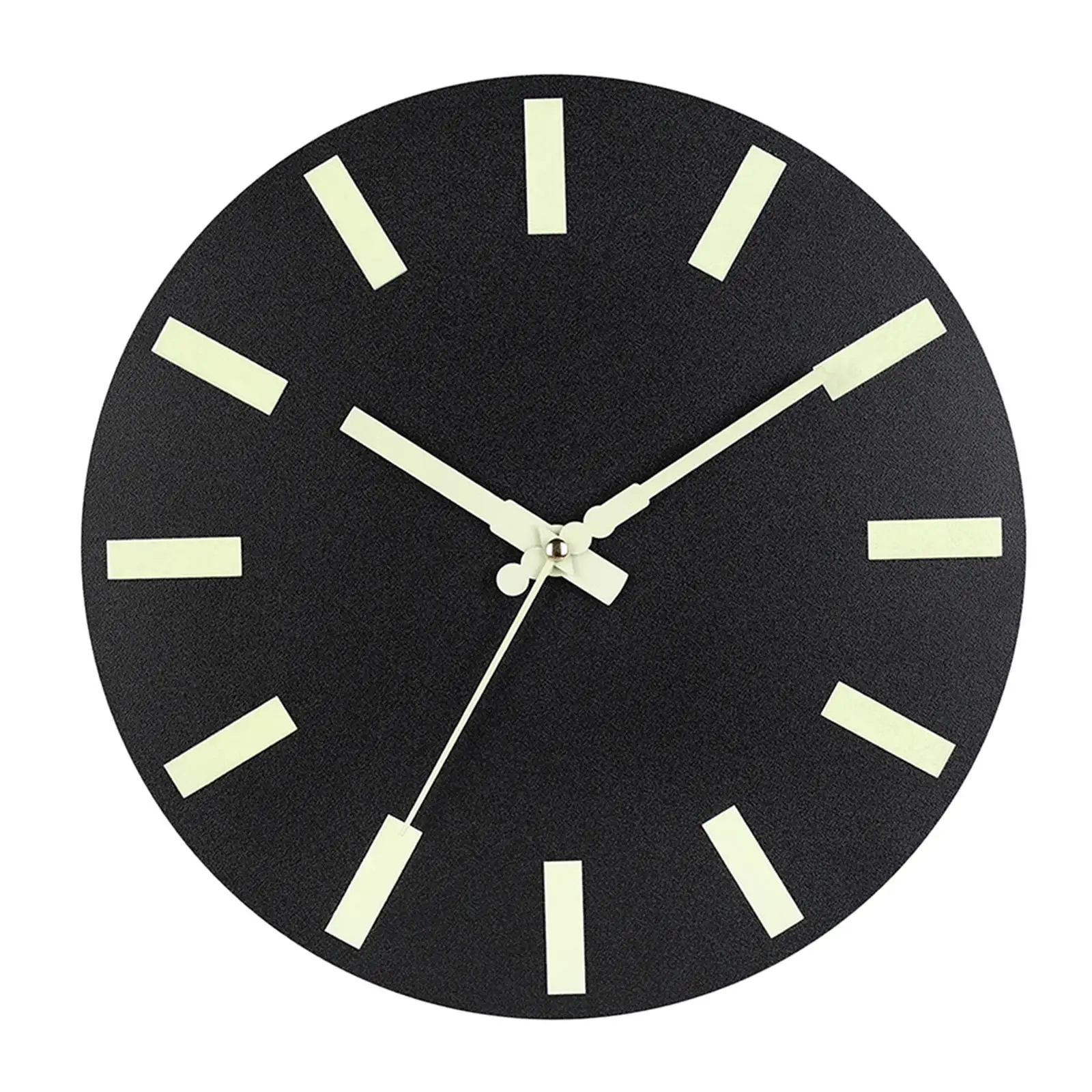 

Большие деревянные Светящиеся Настенные часы, бесшумные часы с питанием от батареи для дома и кухни