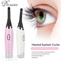 portable long lasting eye lash perming curling electric heated eyelash curler extension beauty makeup supplies eye cosmetic tool