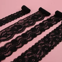 lace ribbon floral lace trim elastic lace for crafts decorating hair bow making and gift wrapping