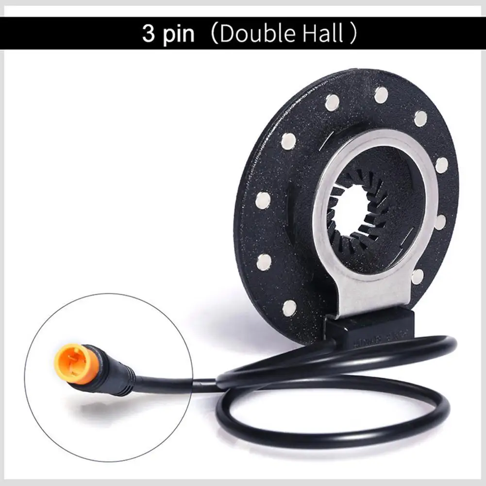 

High Quality Bicycle Pedal Assist Sensor 12 Magnet Left/right Side Double Hall Diy Electric Bicycle Modified Parts