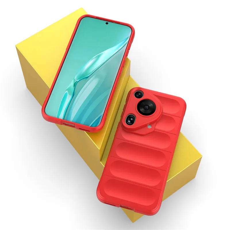 Чехол для Huawei Pura 70 Pro чехол Plus противоударный роскошный чехол-накладка из ТПУ с