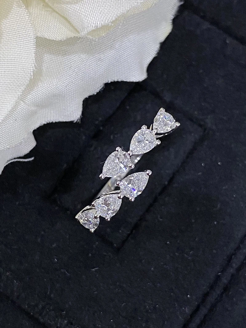 Рисунок 2 - Кольца LUOWEND из белого золота 18 карат