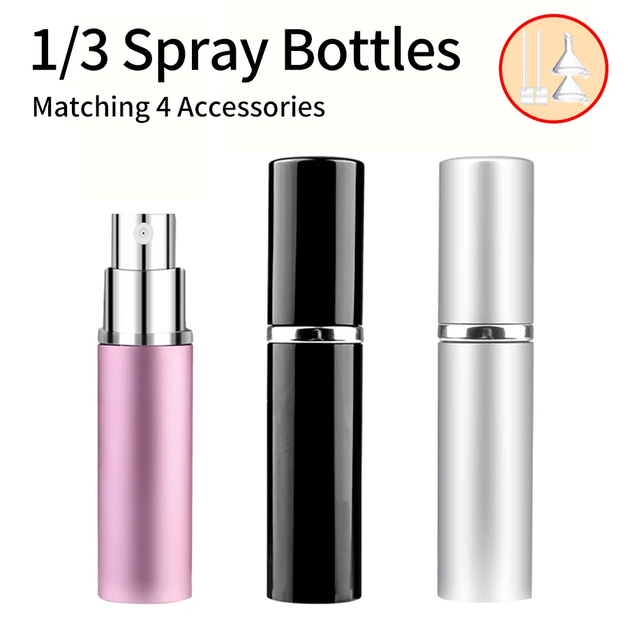 Многофункциональный Набор Распылителей Для Путешествий 6 Мл 3 Шт. С 4 Аксессуарами