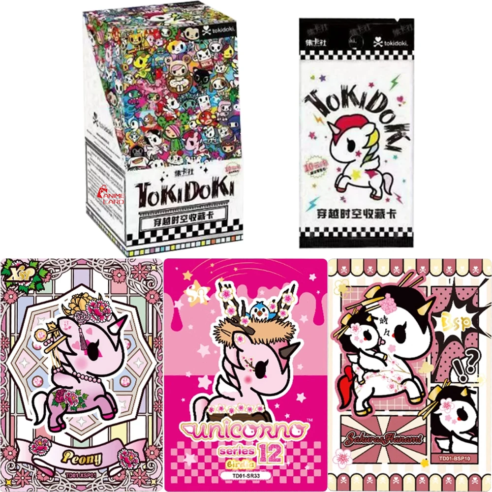 Подлинные карты Tokidoki серия для путешествий по времени с единорогом