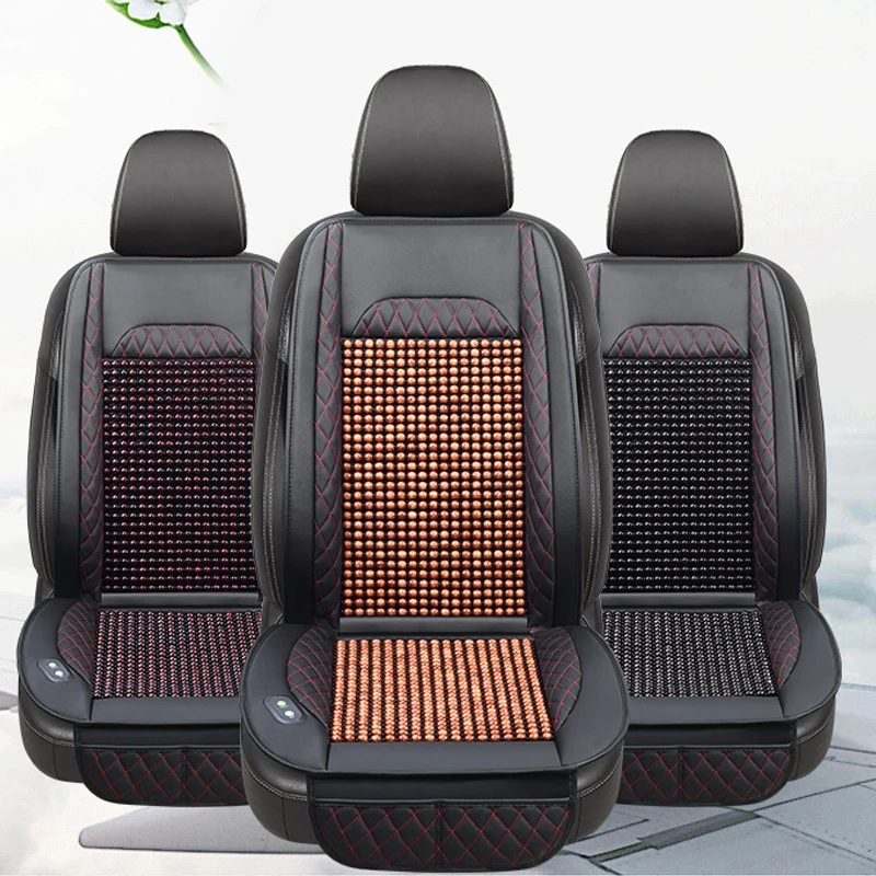 

12V/24V Car Truck Blowing Air-Conditioning Cool Wind Seat Cushion Summer Sandwich Refrigeration Cooling Ventilation Seat Cover