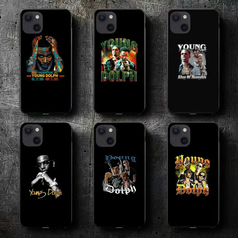 Чехол для телефона Young Dolph King of Мемфис для iPhone 11 12 Mini 13 14 Pro XS Max X 8 7 6s Plus SE XR