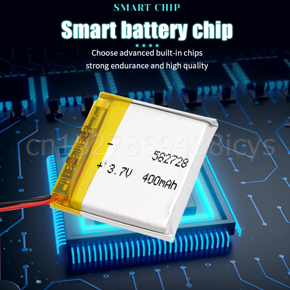 Умные часы 582728 400 мАч 3 7 в GPS MP3 MP4 Bluetooth гарнитура литий-ионный аккумулятор для