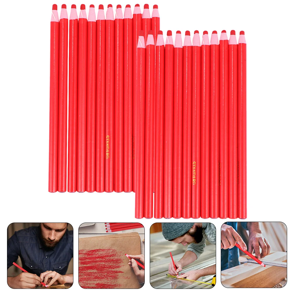 

24 Pcs Pencils Kids Pull Crayons Chalk Marker Paper Light Peel-off Grease Child