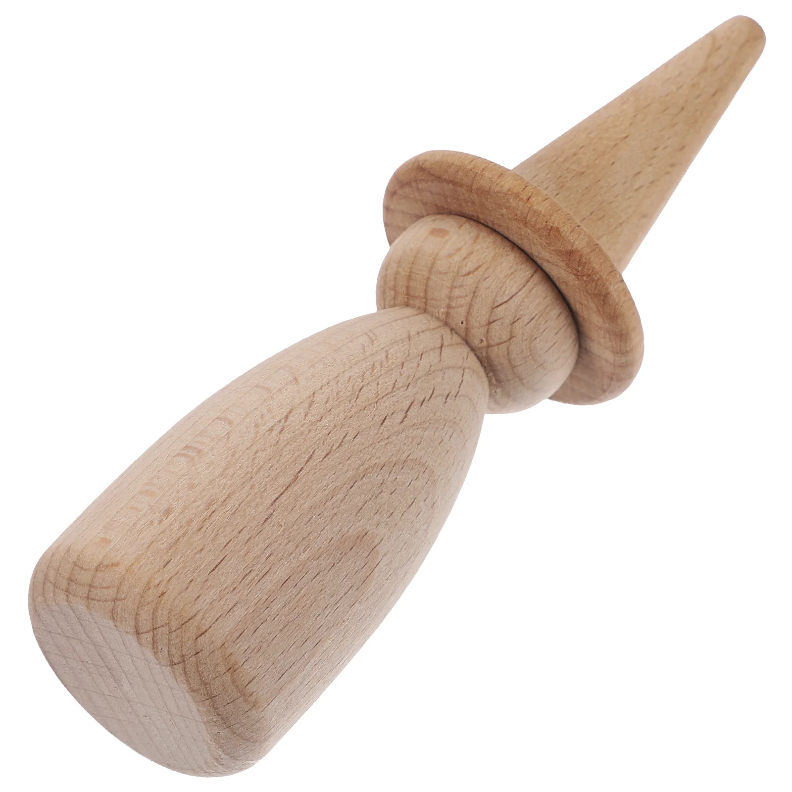 kowi Drewniany kołek Niepomalowane lalki Puste klocki DIY Niedokończone artykuły do rękodzieła dla dzieci