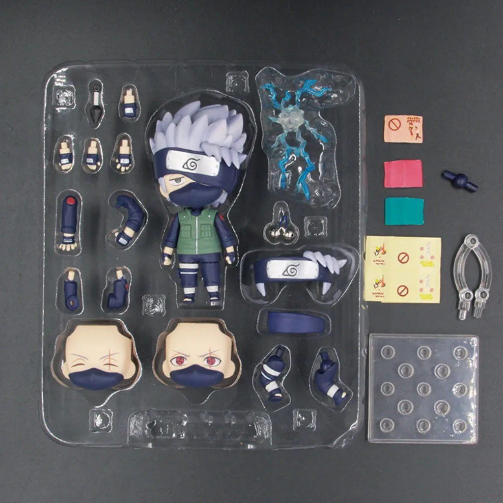 

Экшн-фигурка из ПВХ из аниме Наруто хатакэ Какаси, глина, Коллекционная модель, кукла, игрушка 10 см 724 #