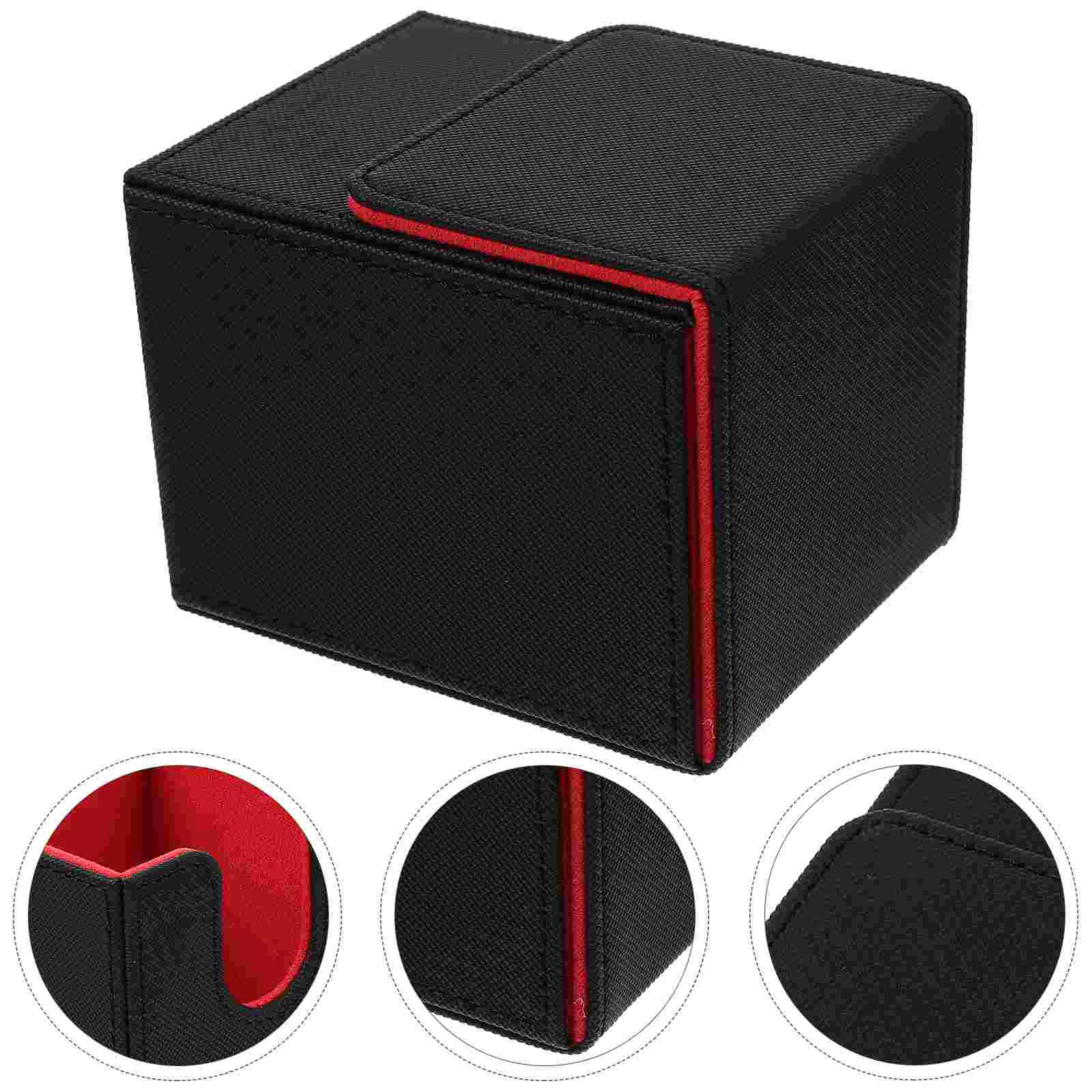 

Box Storage Holder Game Case Deck Trading Organizer Playing Gaming Ultra Cube Satin Pro Carrying Travel Games Holders Sleeved